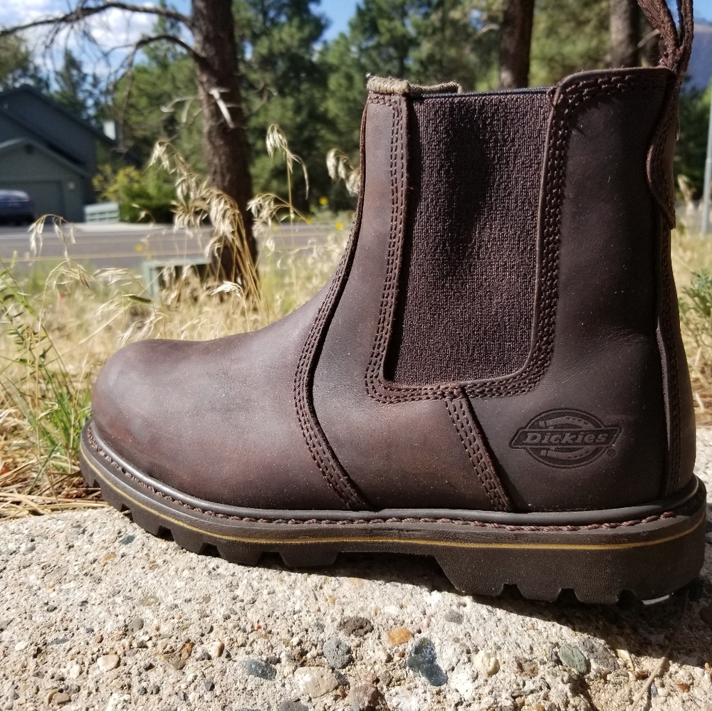 Dickies crazy horse leather boots